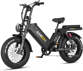 2800W Dual Motor Electric Bike for Adults,2025 Upgraded AQ177 PRO MAX eBike,33MPH 52V 70Ah Electric Bike,200Miles Long Range,20x4 Fat Tire All Terrain Ebikes, Full Suspension E Bike, SHM 7-Speed Gear
