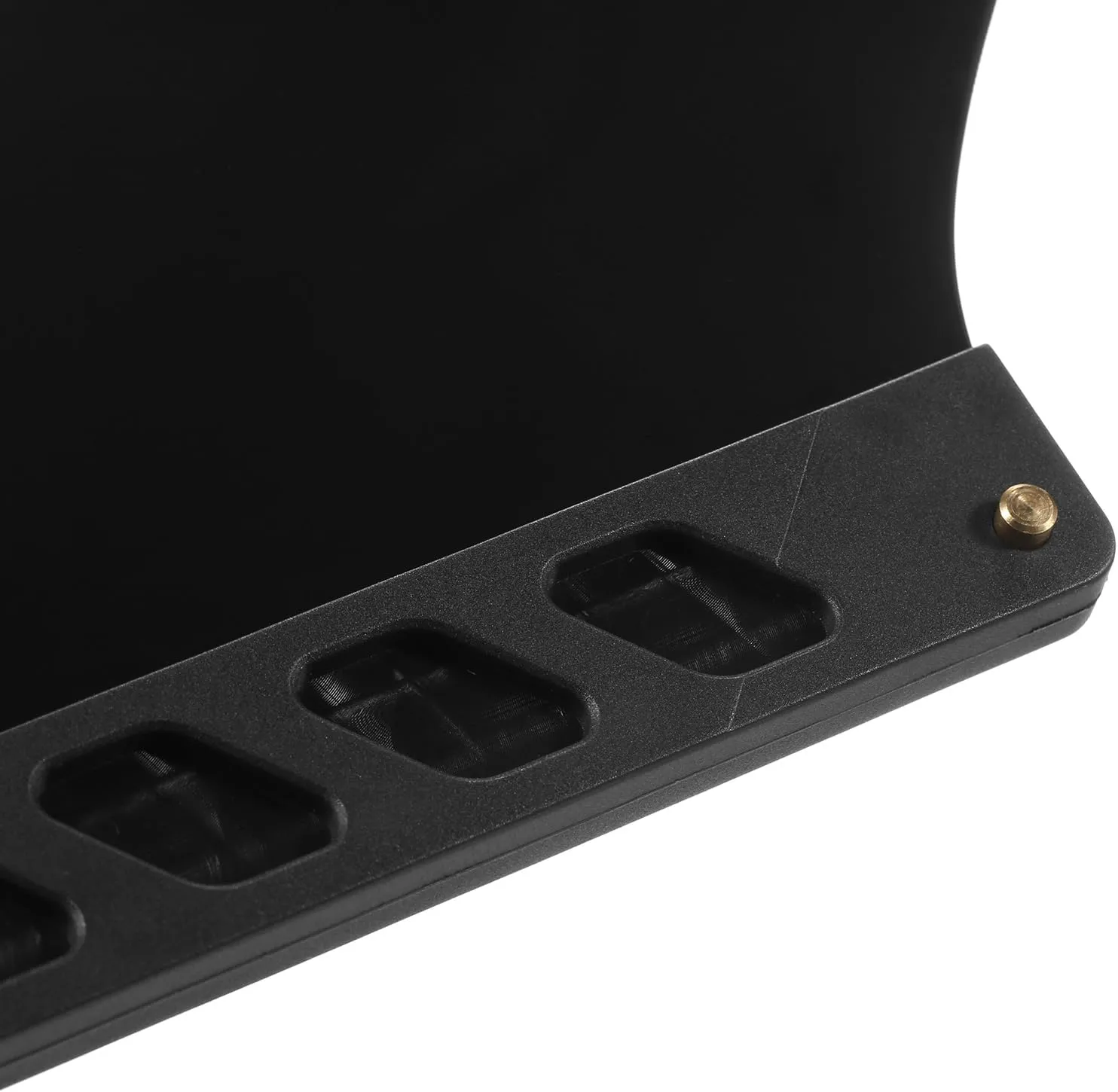 4.6 Inch TPU Soft Center Fin for Inflatable Paddle Board Surfboard, Flexible Replacement Surfing Fin Longboard Accessories with Easy Installation