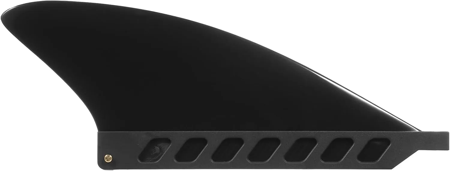 4.6 Inch TPU Soft Center Fin for Inflatable Paddle Board Surfboard, Flexible Replacement Surfing Fin Longboard Accessories with Easy Installation