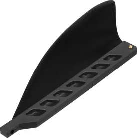 4.6 Inch TPU Soft Center Fin for Inflatable Paddle Board Surfboard, Flexible Replacement Surfing Fin Longboard Accessories with Easy Installation
