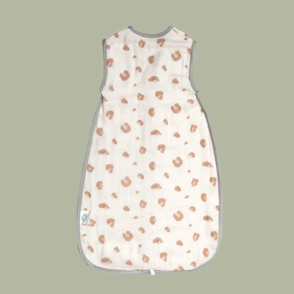 Bamboo Muslin Sleeping Bag - Safari