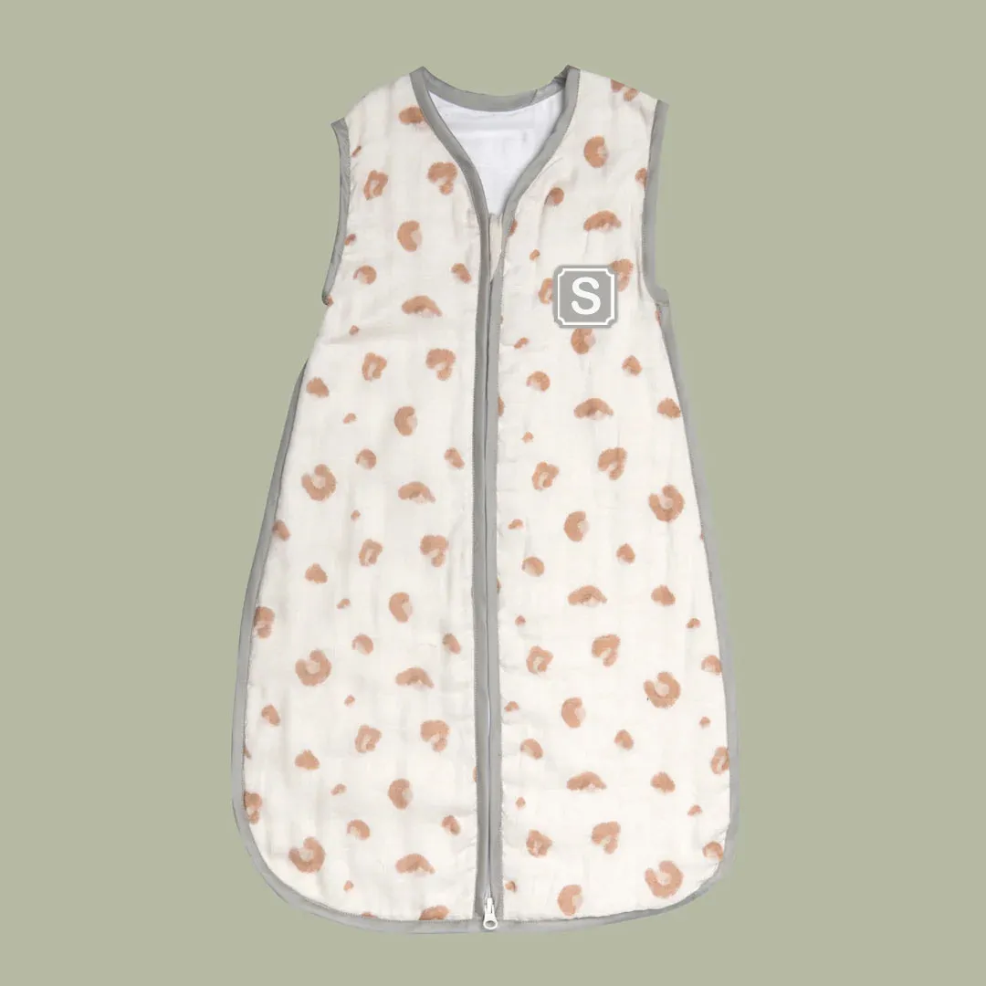 Bamboo Muslin Sleeping Bag - Safari