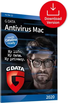 G DATA Antivirus Mac 2020 | 10 Macs | 1 Year | Anti-virus for Apple Mac, Macbook, iMac, macOS Catalina | Download Code