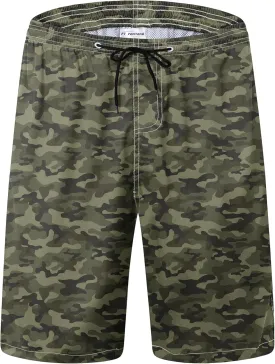 Mens Swim Trunks Quick Dry Board Shorts with Mesh Lining, Breathable Surf Beach Shorts Swimwear Bathing Suits