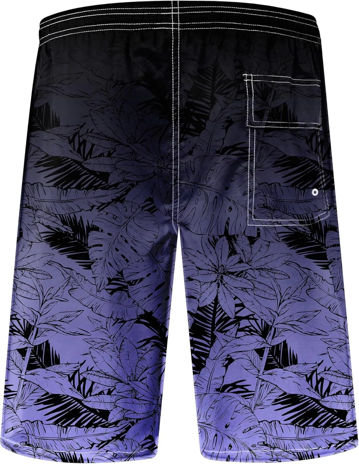 Mens Swim Trunks Quick Dry Board Shorts with Mesh Lining, Breathable Surf Beach Shorts Swimwear Bathing Suits