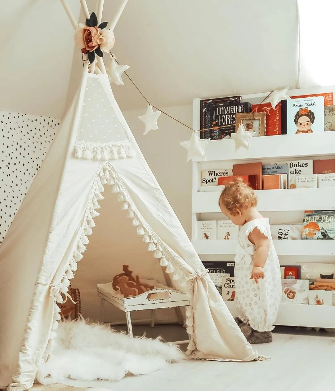 Minicamp Boho Kids Teepee With Tassels