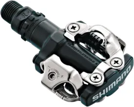 Shimano PDM520 Clipless SPD Bicycle Cycling Pedals BLACK with Cleats