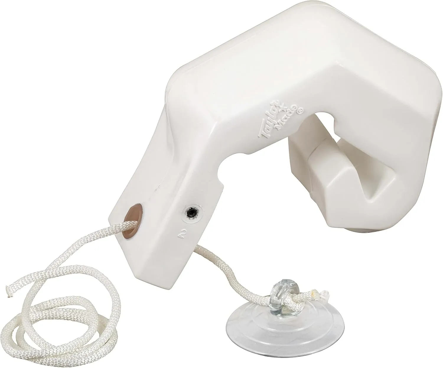 Taylor Made Buoy for Personal Watercrafts, Hook Under Quick Attachment, Flexible Shape, Inflation Valve, Suction Cup and Securing Line Included, for Use at Low Speed or Docking, White  2020108226