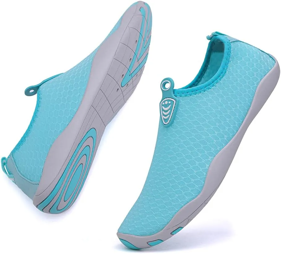 Vsufim Quick-Dry Water Sports Barefoot Shoes Aqua Socks for Swim Beach Pool Surf Yoga for Women Men