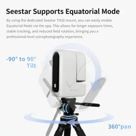 ZWO Seestar S30 All-in-One Smart Digital Telescope/Camera Compact and Portable Travel Companion for Astronomy Enthusiasts & Casual Stargazers
